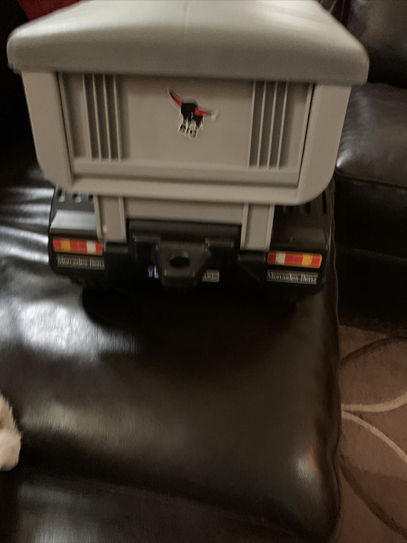 Mercedes Dump Truck Ride-On Toy for Toddlers with Sturdy Wheels Magic Cars 6