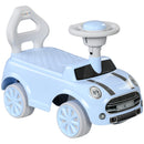 Toddler Ride-On Foot-to-Floor Sliding Car Toy in Light Blue Magic Cars 2