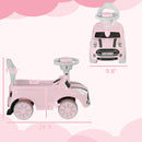 Pink Toddler Ride-On Foot-to-Floor Sliding Car Toy Magic Cars 1