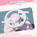 Pink Toddler Ride-On Foot-to-Floor Sliding Car Toy Magic Cars 5
