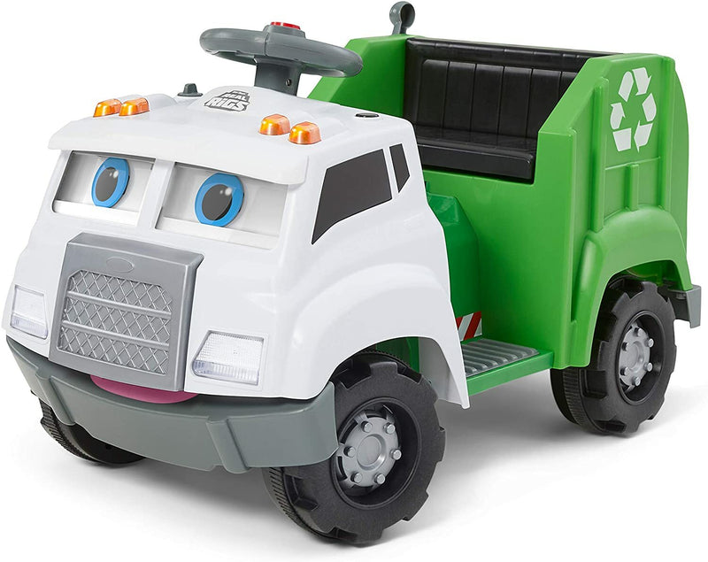 Battery-Powered Rechargeable Ride-On Garbage Truck Toy for Toddlers Magic Cars 4
