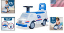 Toddler Ride-On Mail Truck Toy Supporting Up to 44 lbs for Safe Play Adventures Magic Cars 1