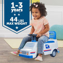 Toddler Ride-On Mail Truck Toy Supporting Up to 44 lbs for Safe Play Adventures Magic Cars 3