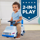 Toddler Ride-On Mail Truck Toy Supporting Up to 44 lbs for Safe Play Adventures Magic Cars 4