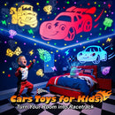 Colorful Cars Projector for Toddlers | 6 Films, 15 Sounds, 31 Colors Magic Cars 3