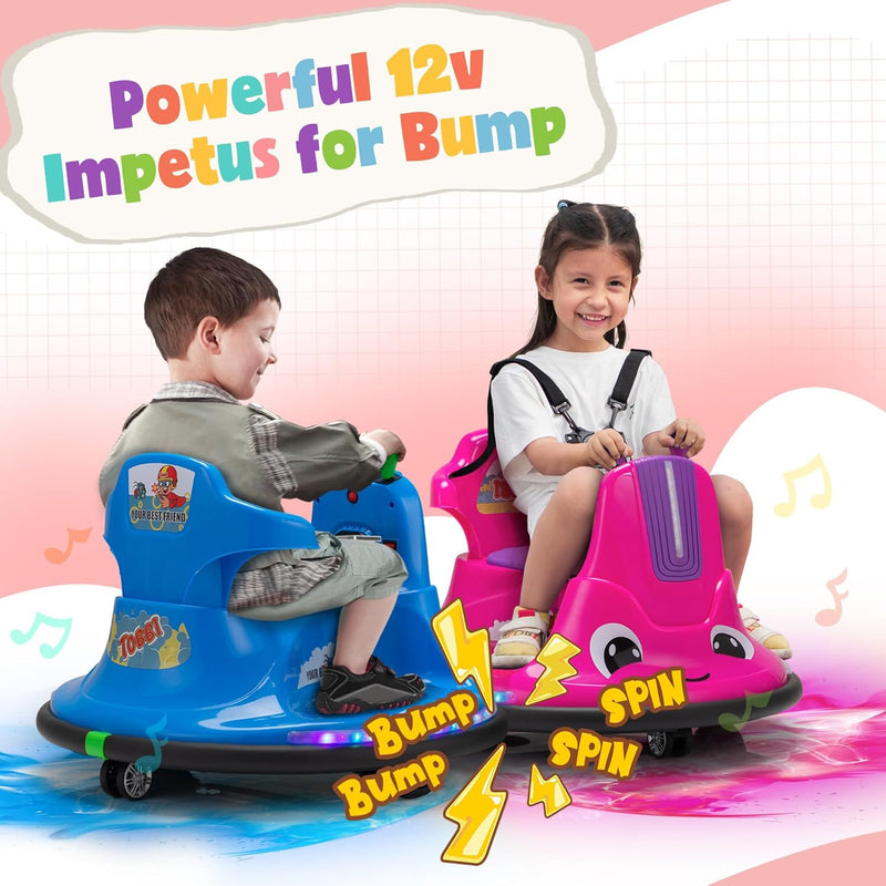 12V Electric Snail-Shaped Ride-On Toy Car for Toddlers with Remote Control Magic Cars 1
