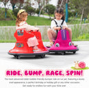 12V Electric Snail-Shaped Ride-On Bumper Car for Toddlers with Remote Control Magic Cars 2