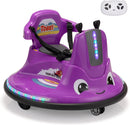 12V Electric Snail-Shaped Ride-On Bumper Car Toy for Toddlers with Remote Control Magic Cars 0