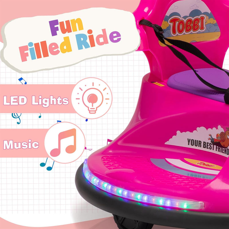 12V Electric Snail-Shaped Ride-On Car for Toddlers with Remote Control Magic Cars 7