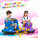 12V Electric Snail-Shaped Ride-On Bumper Car for Toddlers with Remote Control Magic Cars 1