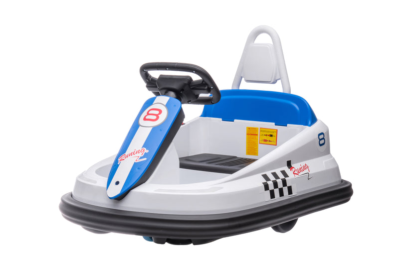 Electric 6V Ride-On Bumper Car Toy for Toddlers Ages 3-6 Boys and Girls Magic Cars 3