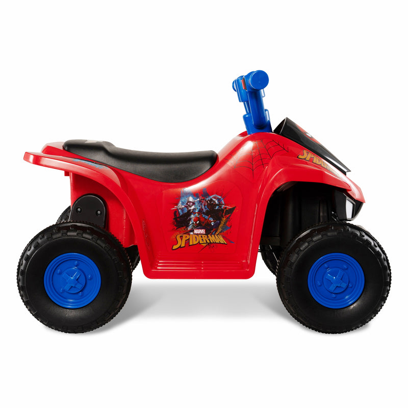 6-Volt Electric Spiderman ATV Ride-On Toy for Toddlers and Kids Magic Cars 2