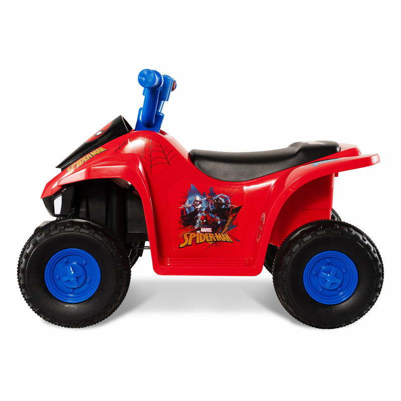 6-Volt Electric Spiderman ATV Ride-On Toy for Toddlers and Kids Magic Cars 4