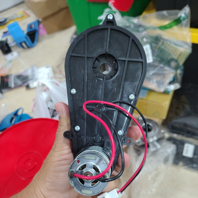 12V Electric Motor Gearbox 40000 RPM with Right/Left Power Wheels Control Magic Cars 2