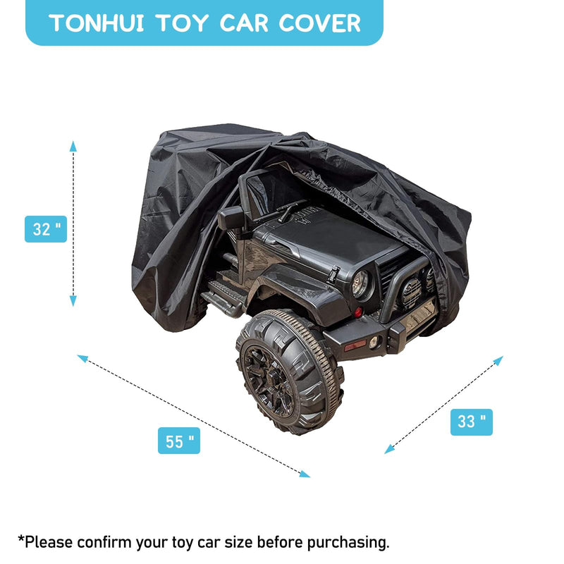 Large Outdoor Cover for Kids' Electric Ride-On Power Wheels Truck Toy Car Magic Cars 3