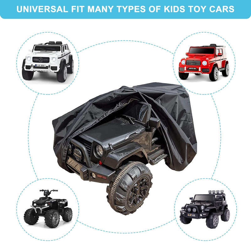 Large Outdoor Cover for Kids' Electric Ride-On Power Wheels Truck Toy Car Magic Cars 6