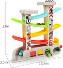 Bright Car Ramp Race Track Toy for Toddlers Ages 2-4 Magic Cars 6