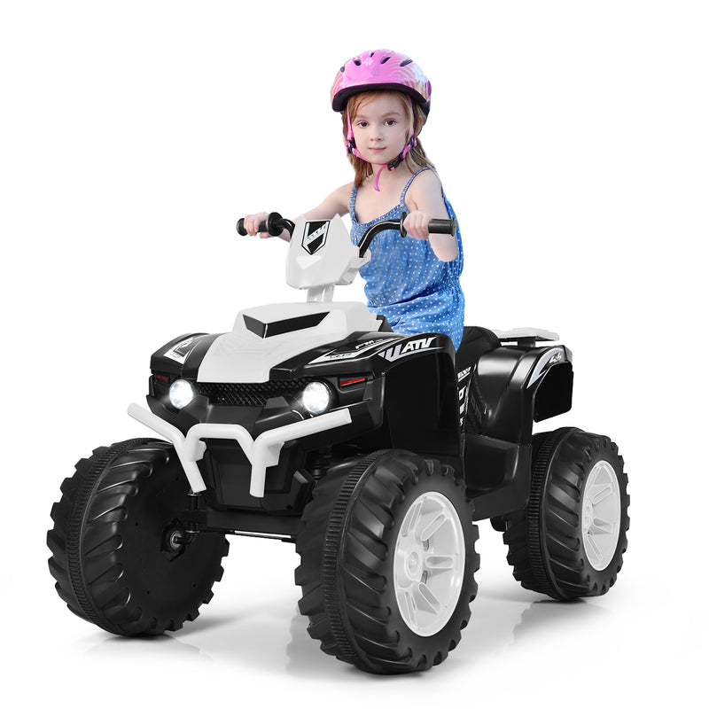12V Electric Kids Quad ATV Ride-On Car with LED Lights Magic Cars 4