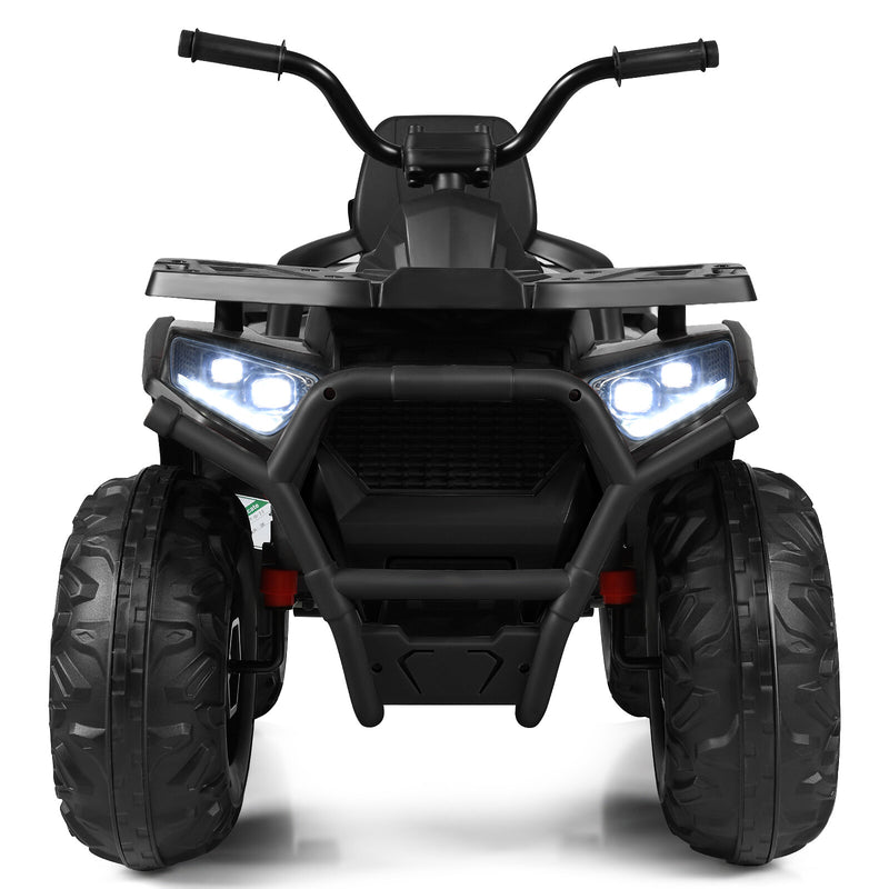 12V Kids Electric Ride-On Car Toy with LED Lights and Music – Black/Red Magic Cars Variant 0