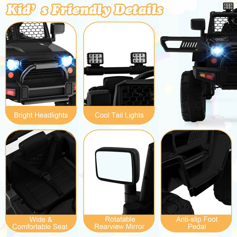 12V Kids Electric Ride-On Car with Parental Remote Control, Music, and Horn Magic Cars 5