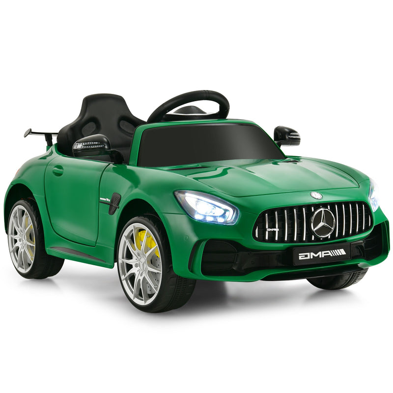 12V Electric Ride-On Car for Kids Licensed Mercedes-Benz GTR Battery Powered Magic Cars 1