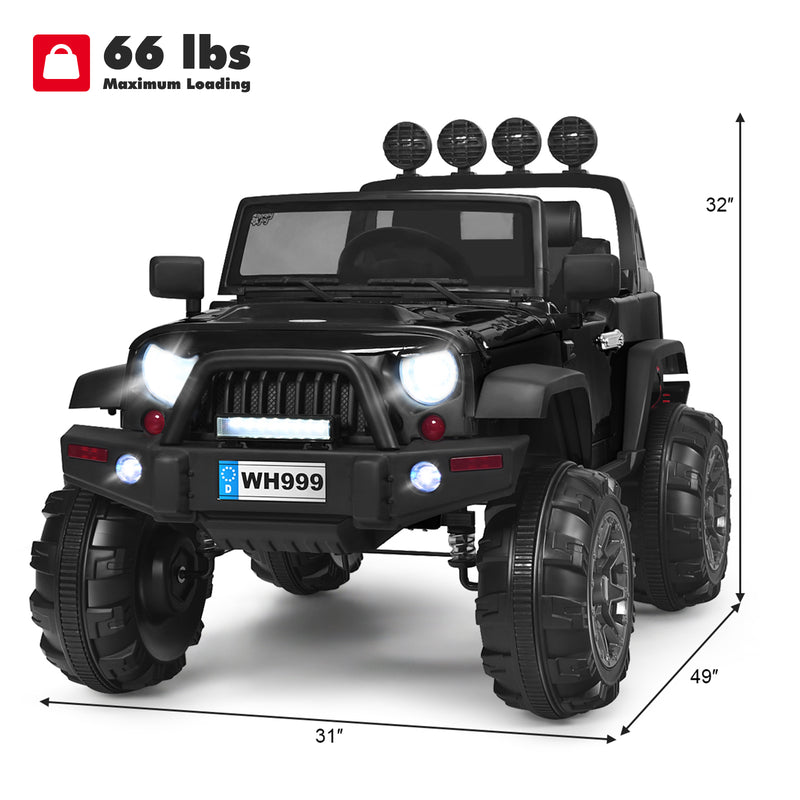 12V Kids Electric Ride-On Truck with 2.4GHz Remote Control Magic Cars Variant 0