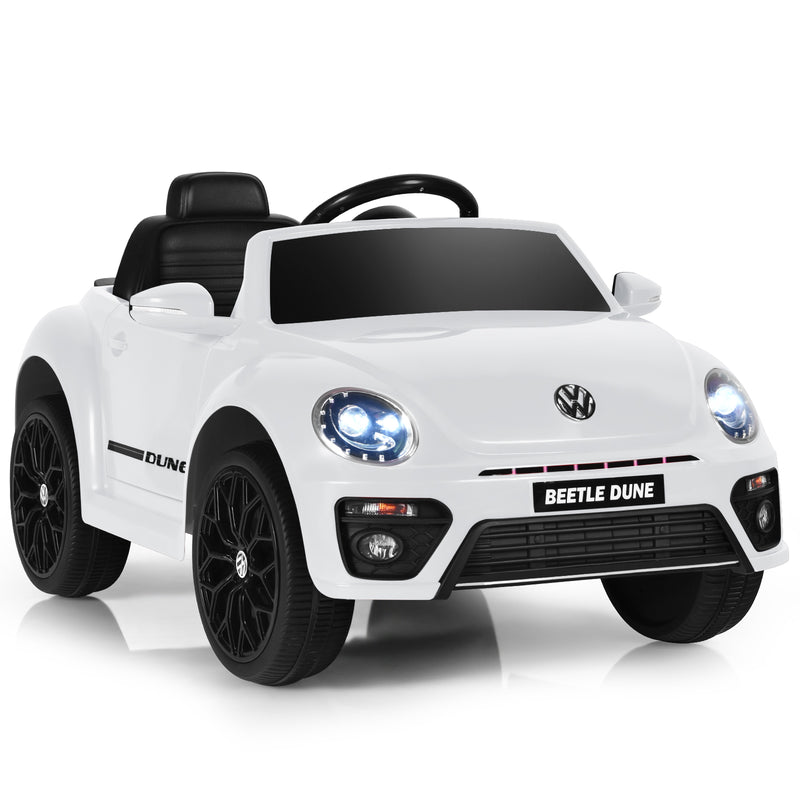 12V Electric Ride-On Volkswagen Beetle Car for Toddlers with Remote Control Magic Cars 5