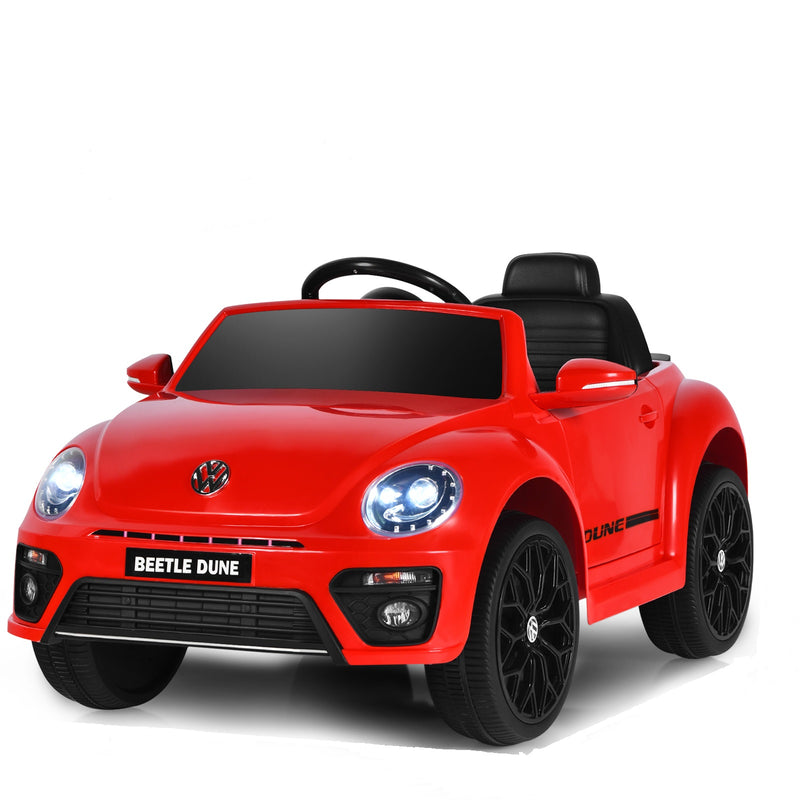 12V Electric Ride-On Volkswagen Beetle Car for Toddlers with Remote Control Magic Cars 7