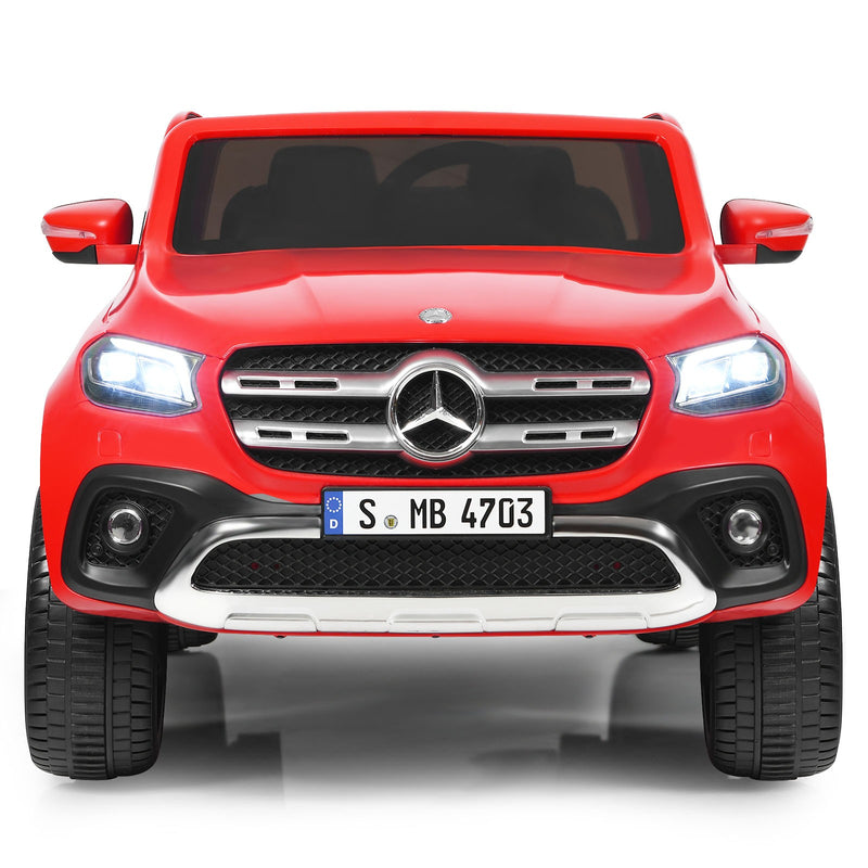 2-Seater Electric Kids Ride-On Licensed Red Benz Toy Car Magic Cars Variant 0