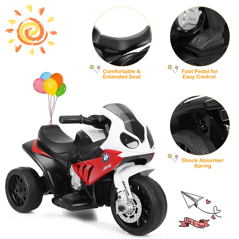 3-Wheel 6V Electric Kids Ride-On BMW Licensed Motorcycle Car Magic Cars 3