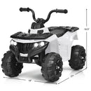 6V Electric Kids Quad ATV Ride-On Toy Car with 4 Wheels and LED Lights Magic Cars 1