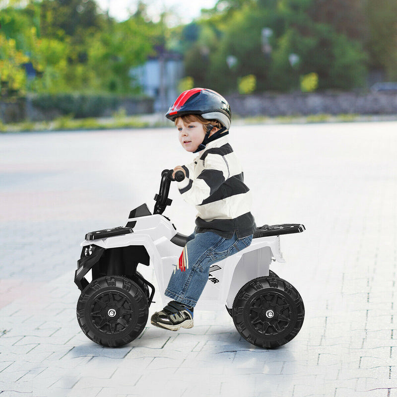 6V Electric Kids Quad ATV Ride-On Toy Car with 4 Wheels and LED Lights Magic Cars 2
