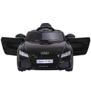 12V Electric Mini Ride-On Audi TT RS Kids Car Toy Buggy Black Magic Cars 1