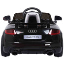 12V Electric Mini Ride-On Audi TT RS Kids Car Toy Buggy Black Magic Cars 6