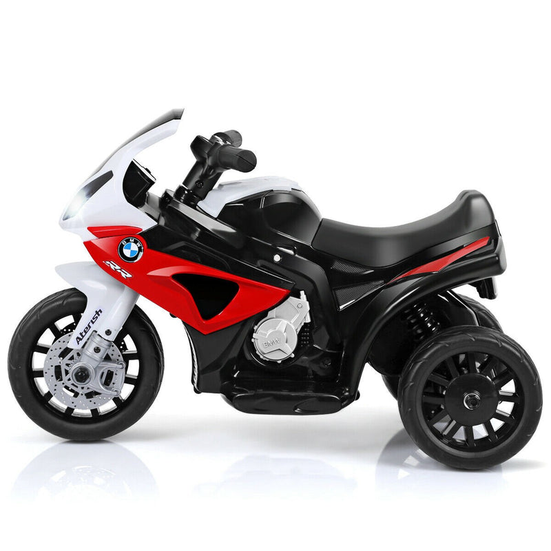 Electric 3-Wheel Kids Ride-On Motorcycle Bicycle 6V with Music and Lights Red Magic Cars Variant 0