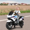 Kids Battery-Powered Ride-On Motorcycle Toy with Headlights and Music Magic Cars 2