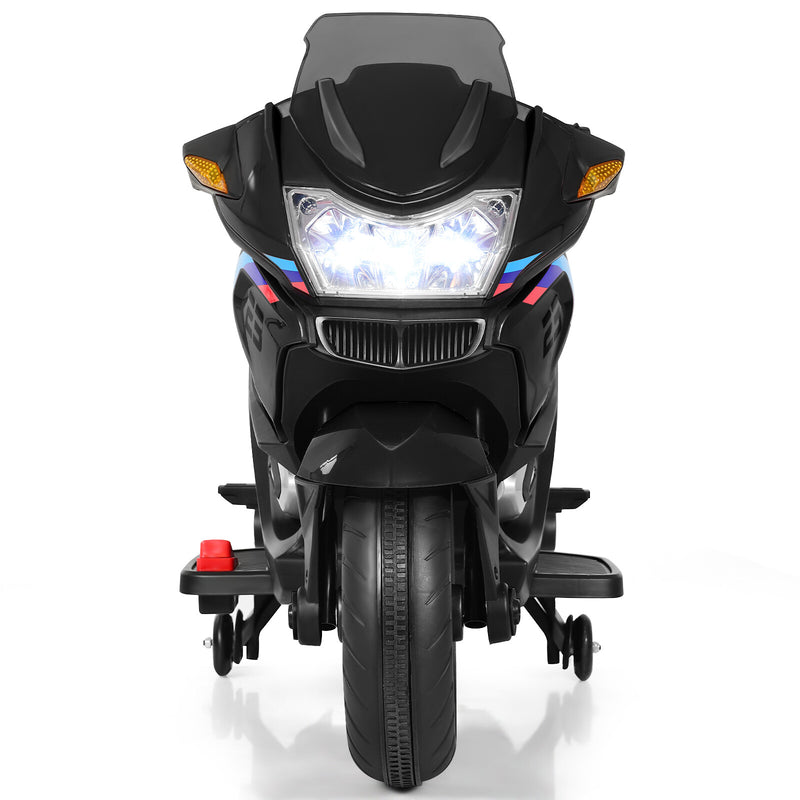 Kids Battery-Powered Ride-On Motorcycle Toy with Headlights and Music Magic Cars 9