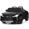 Licensed Electric Kids Ride-On Car with Remote Control Black Magic Cars Variant 8