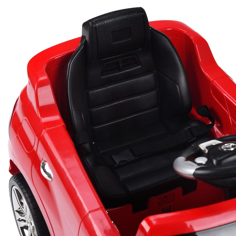 Licensed 6V Electric Kids Ride-On Car Toy Red Mercedes ML350 Magic Cars 5