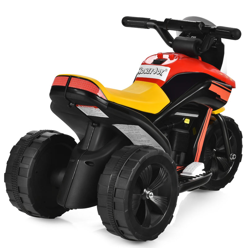 Electric Ride-On 3-Wheel Tricycle Motorcycle Toy for Toddlers Magic Cars 4
