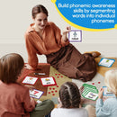 Elkonin Boxes Phonemic Awareness and Phonics Sight Word Flash Cards Magic Cars 5