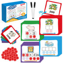 Elkonin Boxes Phonemic Awareness and Phonics Sight Word Flash Cards Magic Cars Variant 0