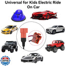 12V Battery Charger for Kids Ride-On Electric Bump Car Toy Magic Cars 3