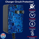6V Battery Charger for Kids Electric Ride-On Car Toy with Bumper Protection Magic Cars 3