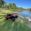 24V XL 4x4 Ride-On Buggy with Rubber Tires and Remote Control for Ages 1-10, Red Magic Cars 5
