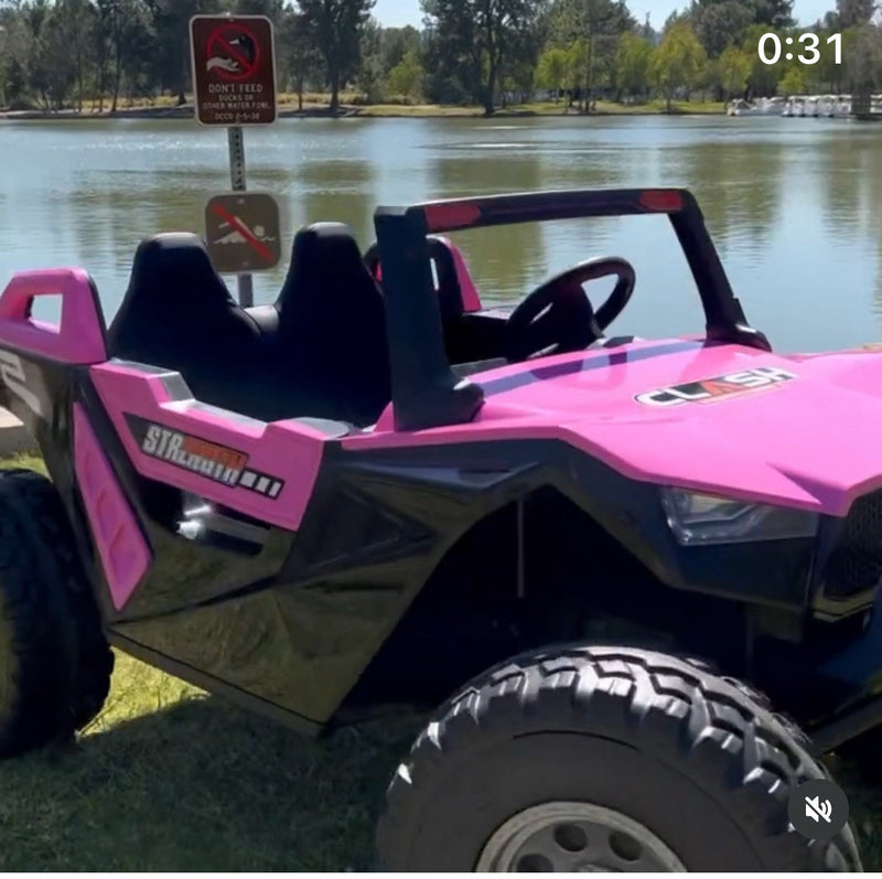 24V Clash XL 4x4 Ride-On Buggy with Rubber Tires and Remote Control, Ages 1-10 Magic Cars 5