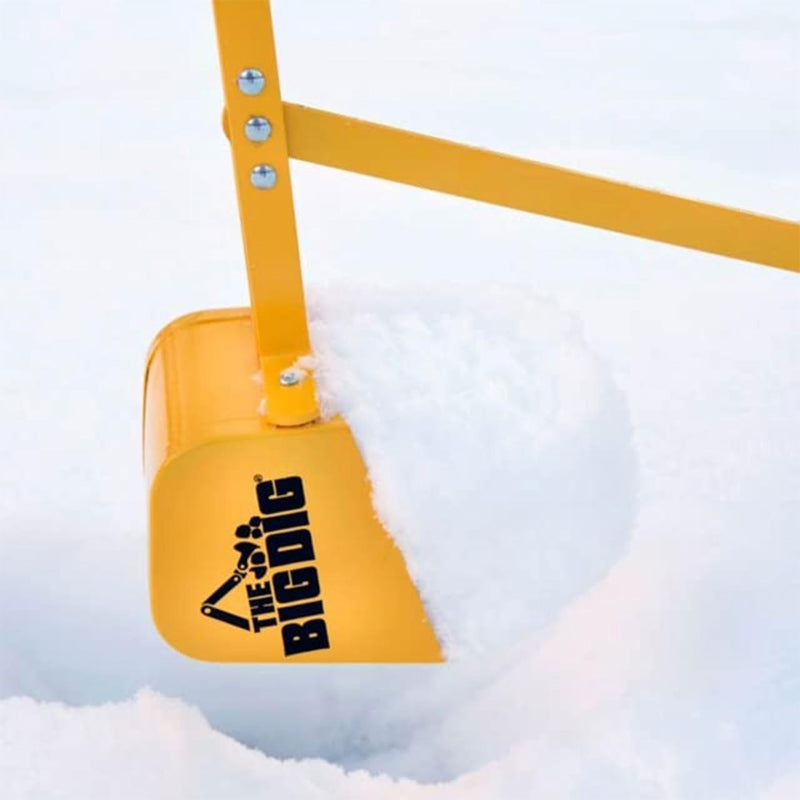 Ride-On Excavator Sand Digger with 360° Rotating Base for Kids Ages 3 and Up, Yellow Magic Cars 8