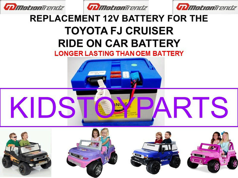 12V Replacement Battery for FJ Cruiser with Extended Life Compared to OEM Magic Cars Variant 0