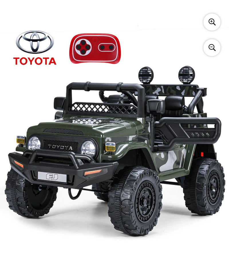 Kids Electric Ride-On FJ Cruiser Truck 12V with 7Ah Battery and Remote Control Magic Cars Variant 0