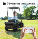 24v Electric Golf Cart Ride-On Car in Black Magic Cars 2